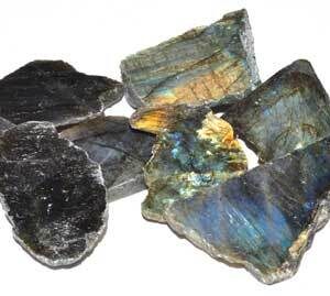 1 lb Labradorite polished 1 side