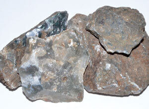 1 lb Moss Agate untumbled stones