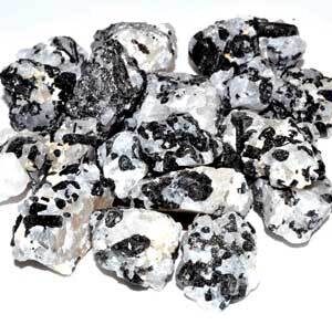 1 lb Tourmaline with Mini Quartz untumbled stones