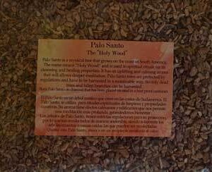 less than 1 Lb Palo Santo cut