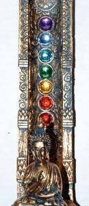 9 1/2″ Buddha 7 Chakra burner