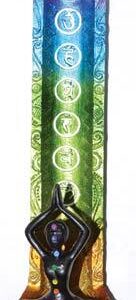 9 1/2″ Goddess 7 Chakra burner
