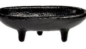 4″ Iron smudge/ incense burner