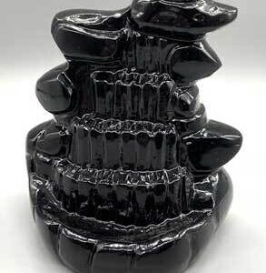 4″ Water Fall back flow incense burner