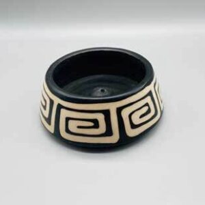 4 1/2″ peruvian burner for stick & cone