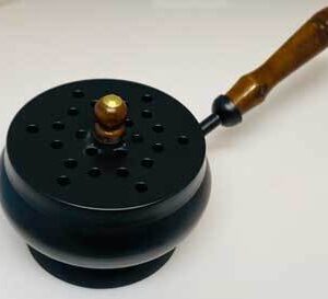 Metal Burner w/ Wooden Handle