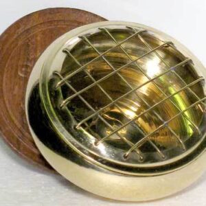 Brass Screen incense Burner 3″