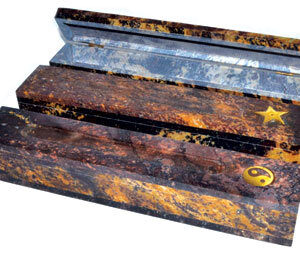 11″ Soapstone incense burner assorted