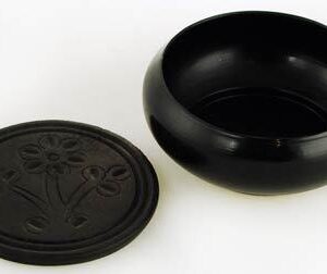 Smudge Pot with Coaster 3″