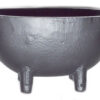 3 1/4″x 5 1/2″ Oval cast iron cauldron 3 1/4″x 5 1/2″ Oval cast iron cauldron