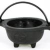 Pentagram Cast Iron Cauldron 3 1/2″ Pentagram Cast Iron Cauldron 3 1/2″
