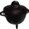 5″ Cast iron cauldron w/ lid 5″ Cast iron cauldron w/ lid