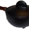3 1/2″ Cast iron cauldron w/ lid & handle 3 1/2″ Cast iron cauldron w/ lid & handle