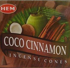 Coconut Cinnamon HEM cone 10 cones