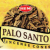 Palo Santo HEM cone 10 cones Palo Santo HEM cone 10 cones