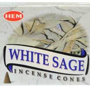 White Sage HEM cone 10 cones