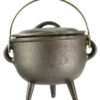 Plain cast iron cauldron 4″ Plain cast iron cauldron 4″