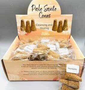 (24 per box of 3) Palo Santo cones