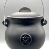 8″ Pentagram cast iron cauldron w/ lid 8″ Pentagram cast iron cauldron w/ lid