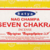 Seven Chakra satya incense stick 15 gm Seven Chakra satya incense stick 15 gm