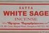 White Sage satya incense stick 15 gm White Sage satya incense stick 15 gm