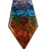 Orgone Triangle 7 Chakra pendant Orgone Triangle 7 Chakra pendant
