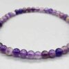 4mm Amethyst bracelet 4mm Amethyst bracelet