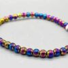 4mm Hematite, Rainbow bracelet 4mm Hematite, Rainbow bracelet