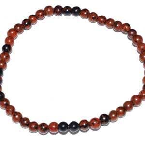 4mm Obsidian, Mahogany
