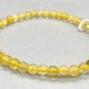 4mm Quartz, Rutilated bracelet 4mm Quartz, Rutilated bracelet