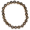 8mm Gold plated Hematite bracelet 8mm Gold plated Hematite bracelet