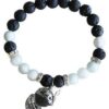 8mm Aquamarine/ Lava (for aromatherapy) 8mm Aquamarine/ Lava (for aromatherapy)