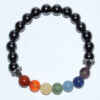 8mm Chakra/ Hematite 8mm Chakra/ Hematite
