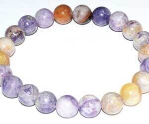 8mm Flower Charoite bracelet