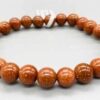 8mm Gold Stone bracelet 8mm Gold Stone bracelet