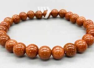 8mm Gold Stone bracelet