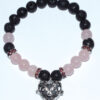 8mm Lava/ Rose Quartz with Aromatherapy 8mm Lava/ Rose Quartz with Aromatherapy