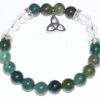 8mm Moss, Green/ Triquetra 8mm Moss, Green/ Triquetra