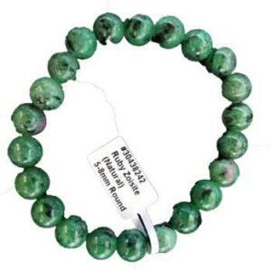 5mm – 8mm Ruby Zoisite bracelet