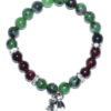 8mm Ruby Zoisite/ Garnet with Dragon 8mm Ruby Zoisite/ Garnet with Dragon