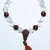 8mm Selenite/ Qtz/ Copper Tassel 8mm Selenite/ Qtz/ Copper Tassel