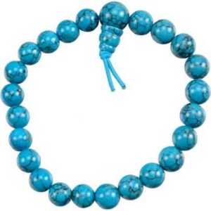 Turquoise (synthetic) Power bracelet