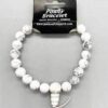 White Howlite Power bracelet White Howlite Power bracelet
