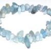 Aquamarine chip bracelet Aquamarine chip bracelet
