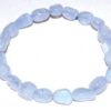 Agate, Blue Lace Nugget bracelet Agate, Blue Lace Nugget bracelet