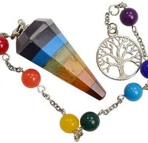 Chakra pendulum bracelet