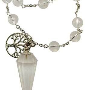 Quartz pendulum bracelet