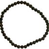 4mm Black Obsidian stretch bracelet 4mm Black Obsidian stretch bracelet