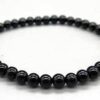 4mm Black Tourmaline stretch bracelet 4mm Black Tourmaline stretch bracelet