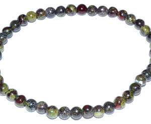 4mm Dragon’s Blood stretch bracelet